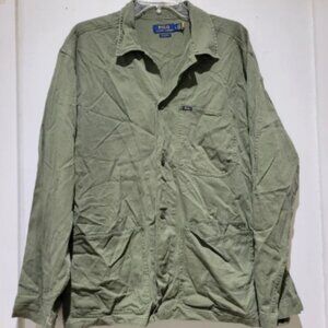 Polo by Ralph Lauren Men's Olive Shirt Jacket